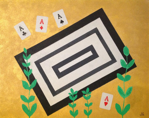 POKER Acrylic Canvas Others