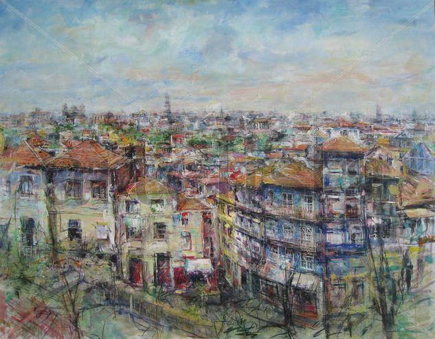 Oporto Oil Panel Landscaping