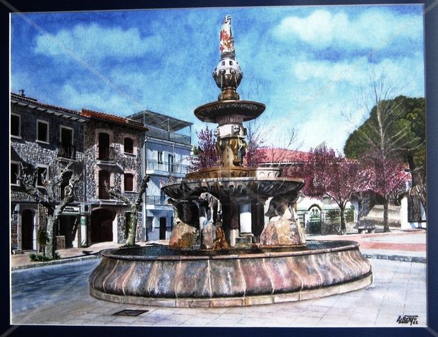 Pueblo de altura Watercolour Paper Landscaping