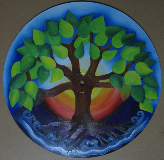 arbol de la vida Oil Others Floral Painting