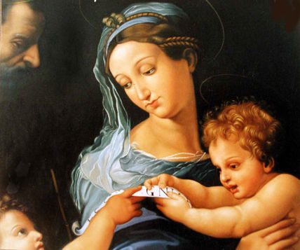 Virgen y los niños
