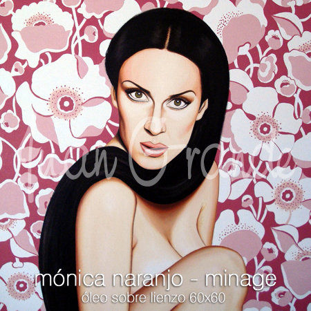 Monica Naranjo Oil Canvas Portrait