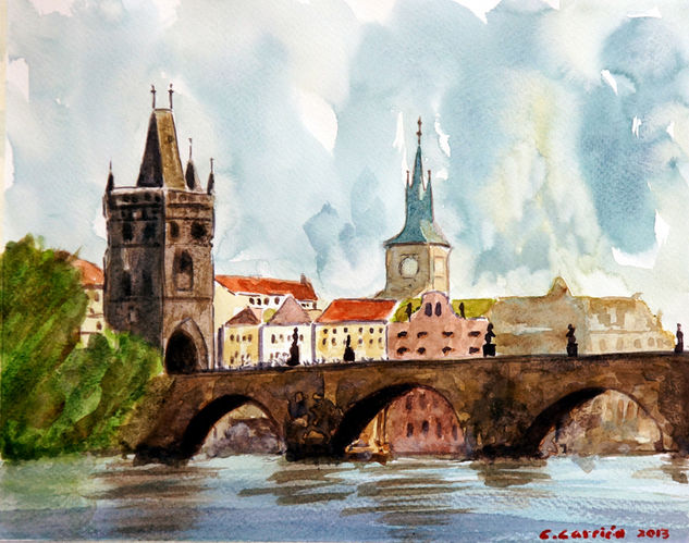 Puente de Carlos Watercolour Paper Landscaping