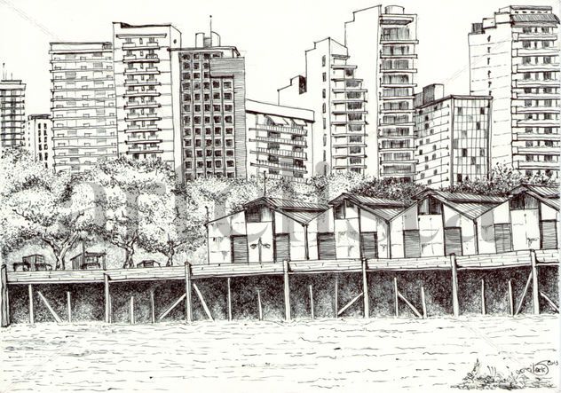 Rosario desde el Paraná