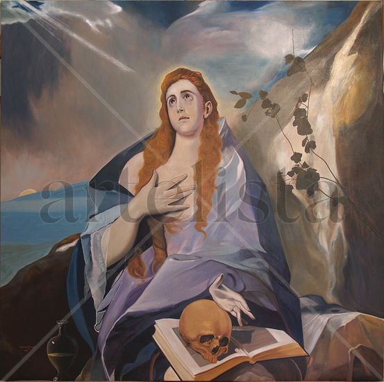 MARIA MAGDALENA Oil Canvas Others