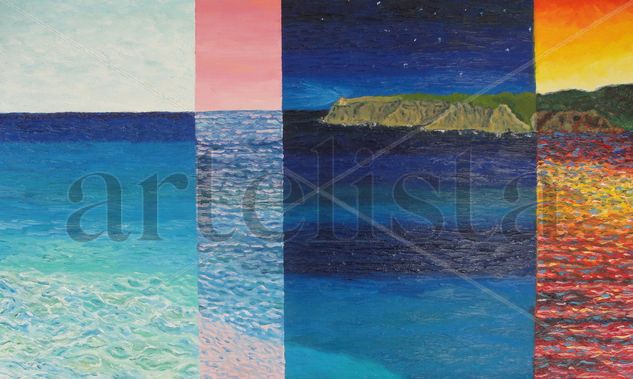 Es Cap Oil Canvas Marine Painting