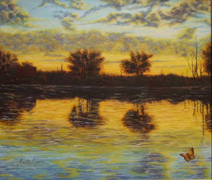 Mi Atardecer en Goya