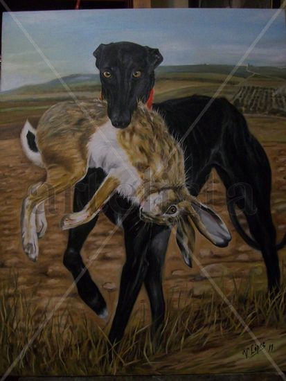 La Carbonera Oil Canvas Animals