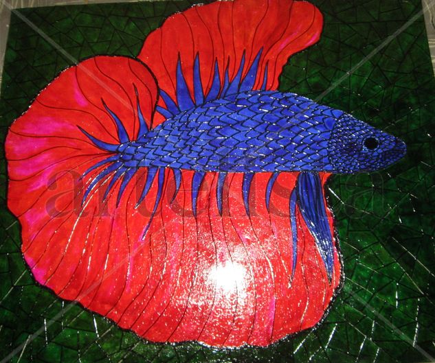 Pez Betta Stained glass Others Animals