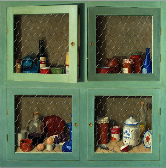 alacena Oil Panel Still Life Paintings