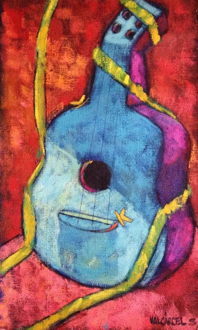 GUITARRA CON CINTA