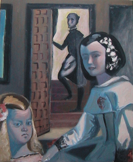 LAS MENINAS 12 Óleo Lienzo Figura