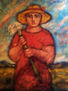 MUJER EN EL CAMPO