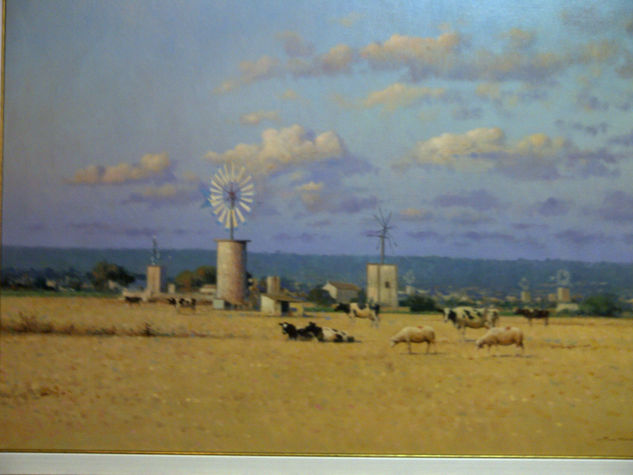 pintura de Tomas Horrach Oil Canvas Landscaping