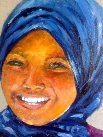 Jordana Oil Canvas Portrait