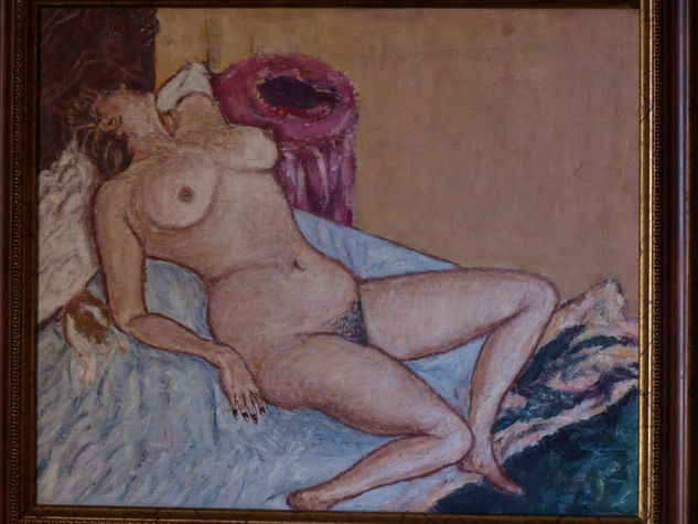 Desnudo de mujer Óleo Tabla Figura