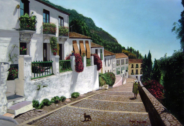 La Coracha Oil Canvas Landscaping