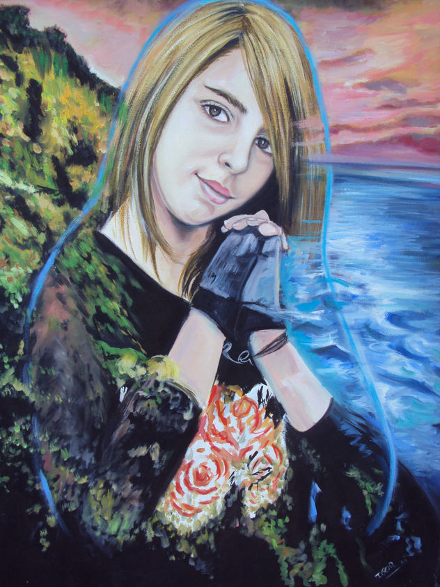 retrato de mi hija