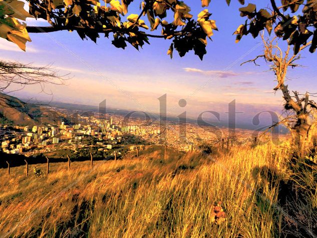 Cali desde la montaña Nature Color (Digital)