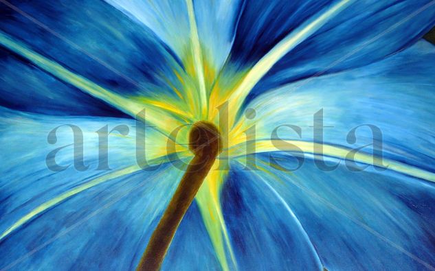 Escondido Oil Canvas Floral Painting