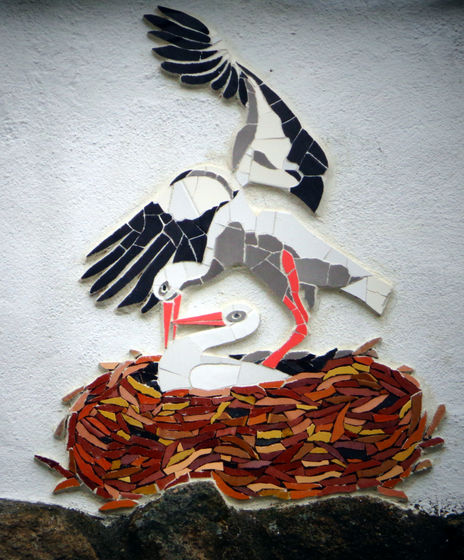 Nido de cigüeñas