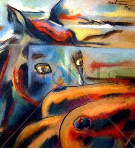 Desnudo con Caballo