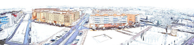Bostezos nevados tecnica mixta
