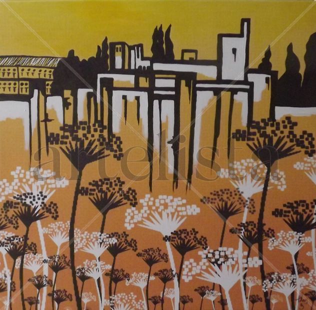 Alhambra en faldas florales