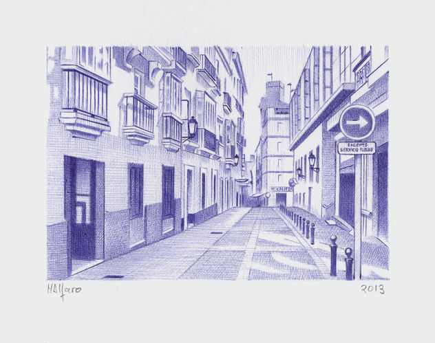 Calles de Cádiz XXX (Cuesta de Recaños)