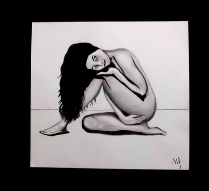 Mujer reclinada