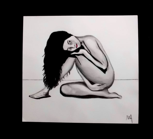 Mujer reclinada