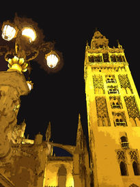 Giralda en la noche...