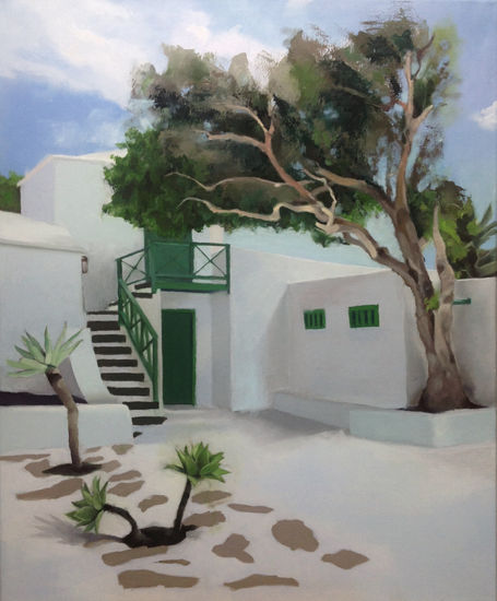 Calima Oil Canvas Landscaping