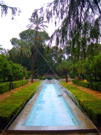 Parque de María Luisa. Estanque Nature Color (Digital)