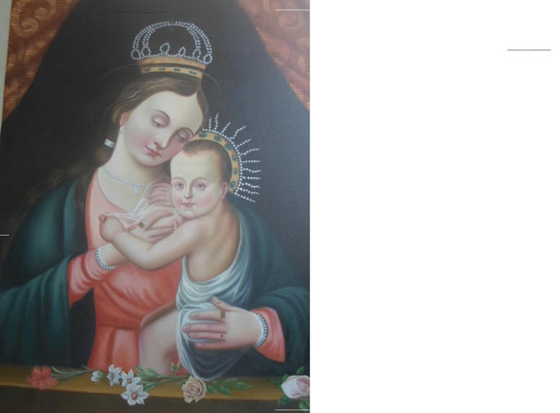 LA VIRGEN CON EL NIÑO