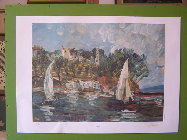 Stampa d'arte 50 x 70 di Egidio Addesse