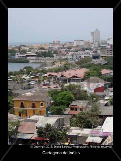 Centro de Cartagena Travel Color (Digital)