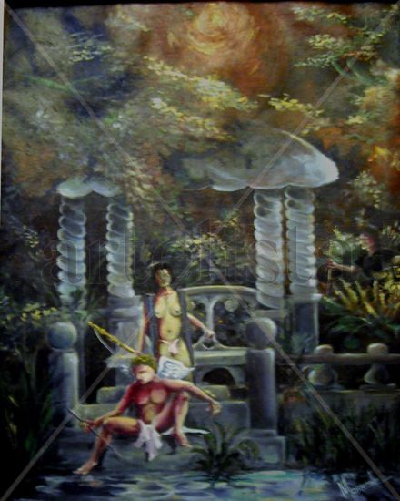 Cupido Oil Canvas Landscaping