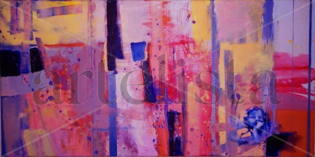 A very bored Angel, 2012,cm.50x90