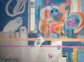 FRIVOLOUS, 2012, oil on canvas, cm.60x80