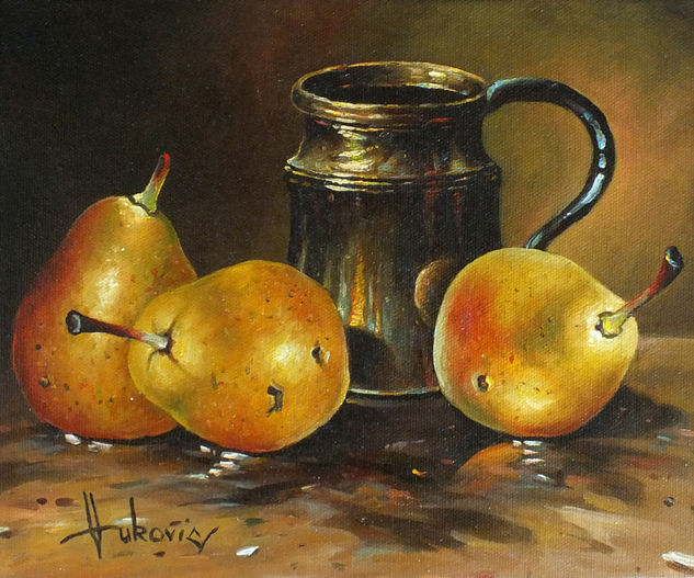 pears Oil Canvas Still Life Paintings