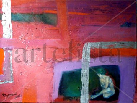 CRINGED, 2012, oil...