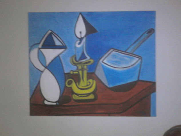 ESTUDIO DE PICASSO Oil Canvas Still Life Paintings