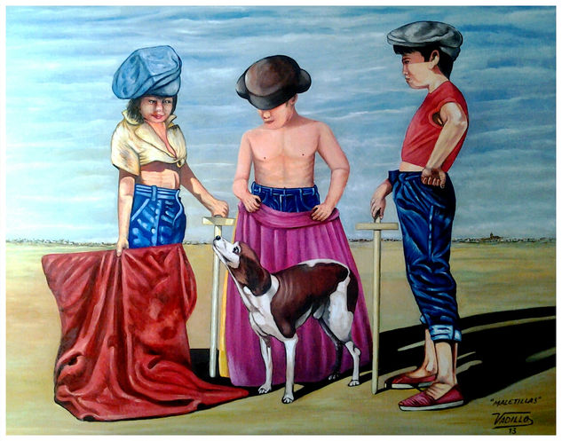 MALETILLAS Oil Canvas Figure Painting