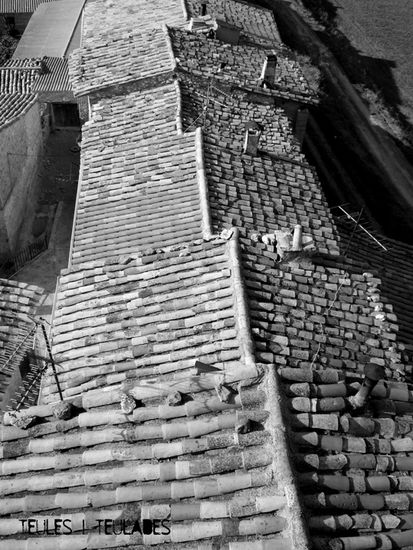 tejados Architecture and Interiorism Black and White (Digital)