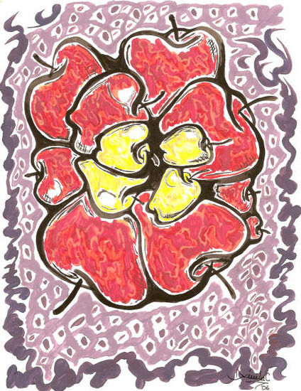 La flor del pecado Acrylic Card Others