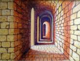 pasadizo de teatro romano