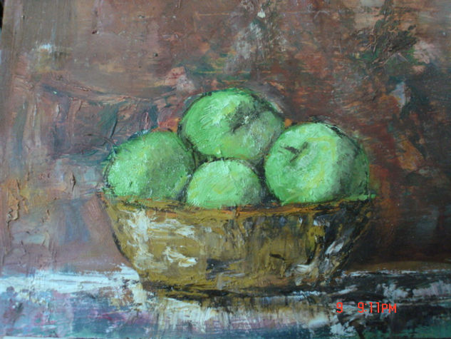 manzanas Oil Canvas Still Life Paintings