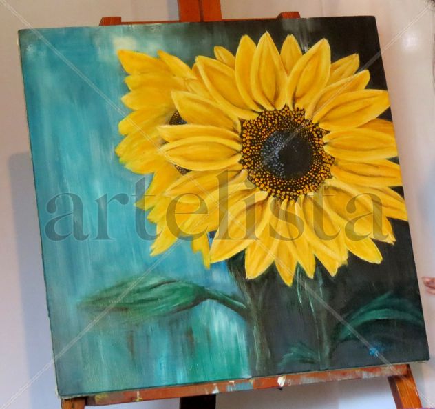 Girasoles para el Angel Guerrero/ Sunflowers for a Warrior Angel