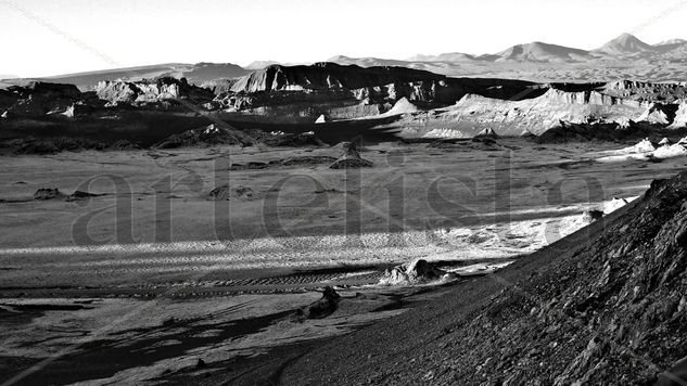 Valle de la Luna Viajes Blanco y Negro (Digital)